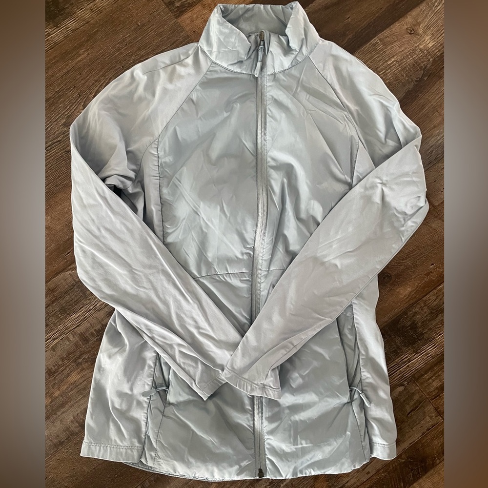 32 Degree light blue zip jacket